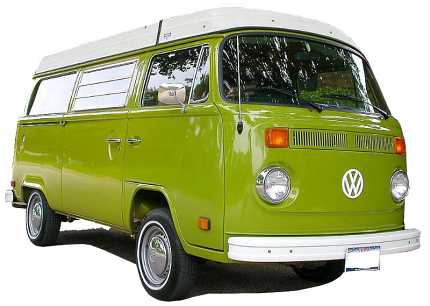 Stainless Steel Bumper Bars VW Bus T2 Late Bay