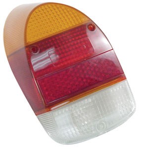 Tail light lens L or R bug 68-70 Euro style EACH