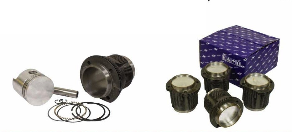 Piston & Cylinder Set. 85.5mm x 69mm Stroke, 15-1600cc